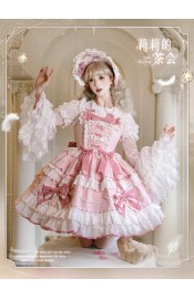 Heartbeat Doll Lily's Tea Party Blouse and JSK(Reservation/Full Payment Without Shipping)